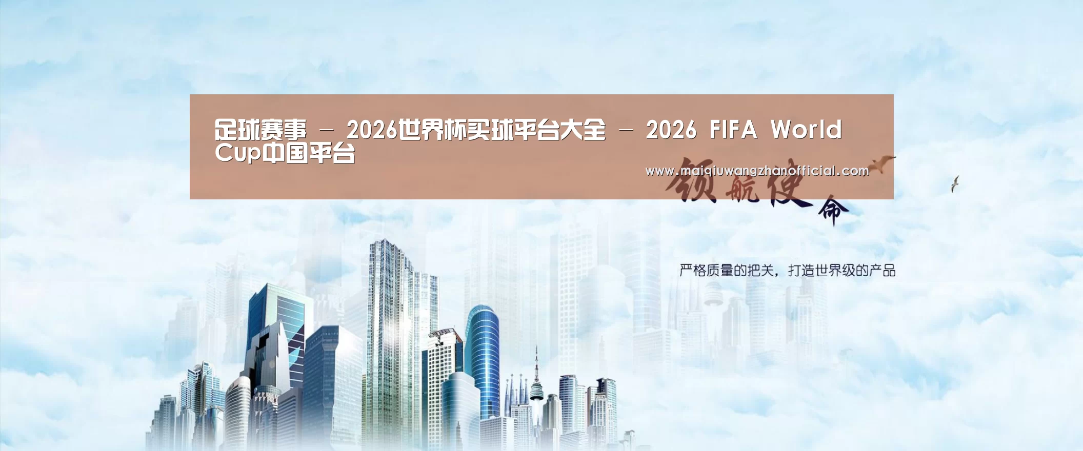 世界杯买球网站公司